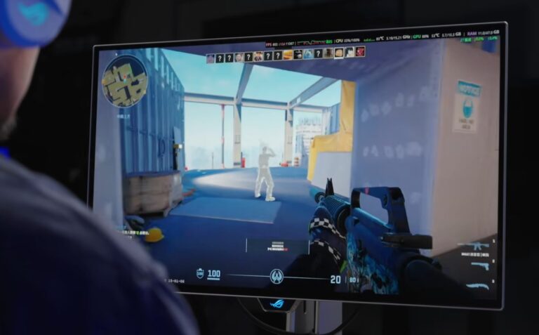 ASUS reveals fastest OLED monitor with 720Hz display