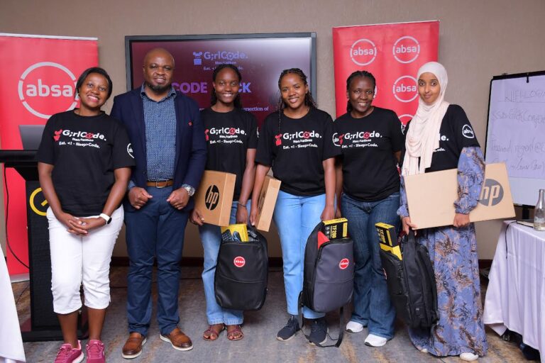 Code Forces lands third at Absa GirlCode Kampala