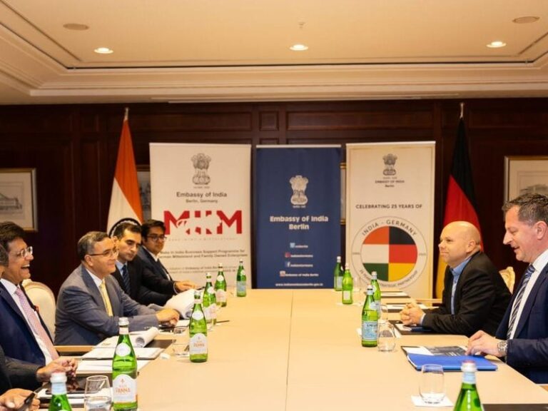 Goyal courts CEOs in Berlin talks