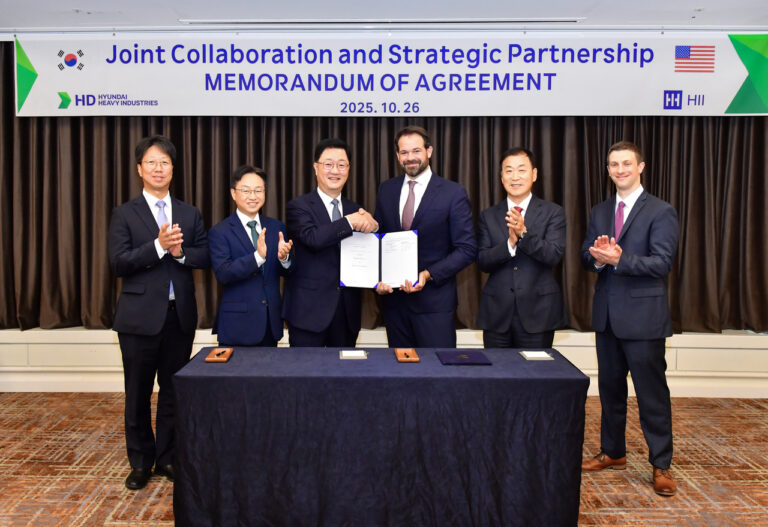 HD Hyundai partners with US shipbuilder on Navy ships