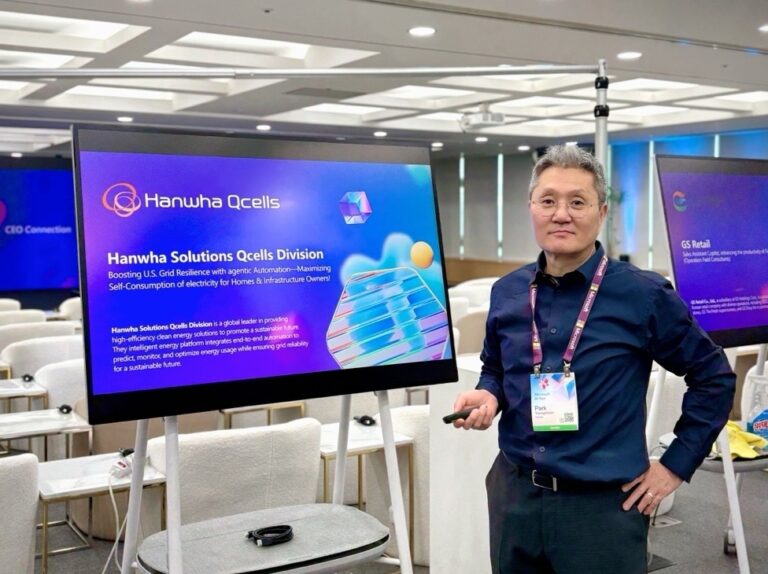 Hanwha QCells to unveil AI energy system at APEC summit