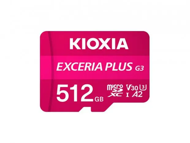 Kioxia launches fast EXCERIA G3 microSD cards