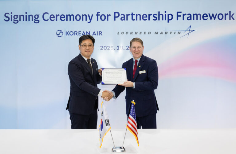 Korean Air teams up with Lockheed Martin for US military support