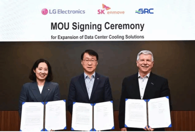 LG, SK Enmove and GRC dive into AI cooling