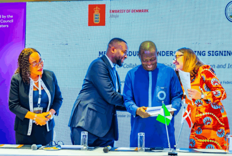 Nigeria and Denmark sign MoU to boost digital cooperation and innovation