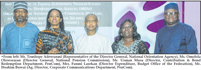 PenCom trains workers on new pension enrolment