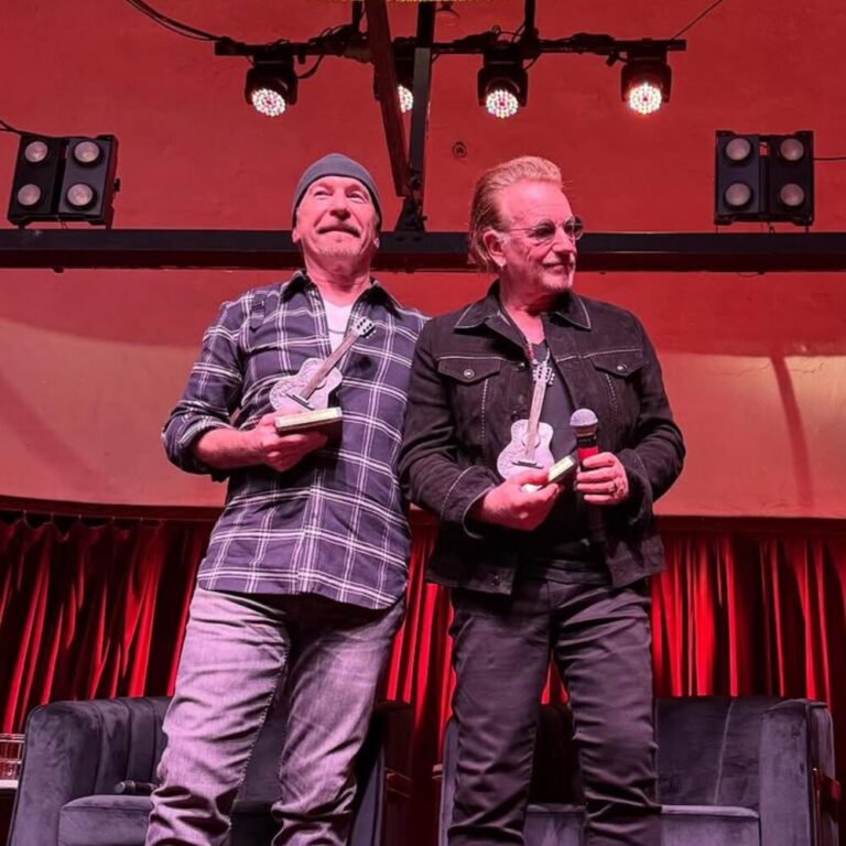 U2 claims Woody Guthrie Prize at Tulsa’s Cain’s Ballroom