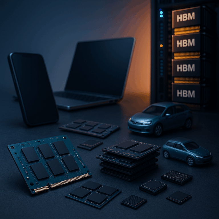 AI surge fuels global memory chip shortage