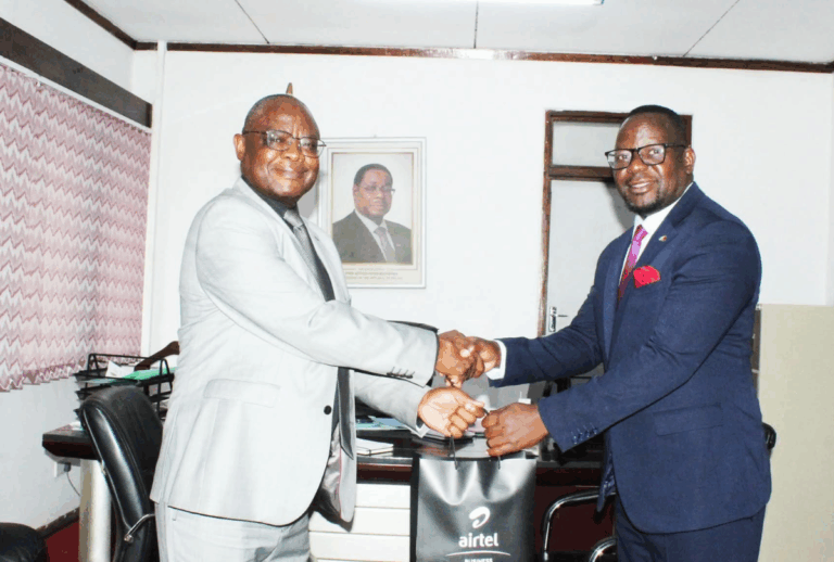 Airtel Malawi meets Minister Shadric Namalomba on ICT