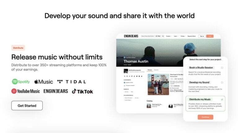 EngineEars debuts Direct music distro service