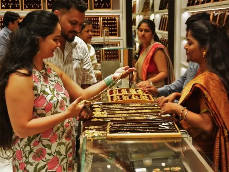 Gold prices drop below ₹121,000 as 2026 surge looms