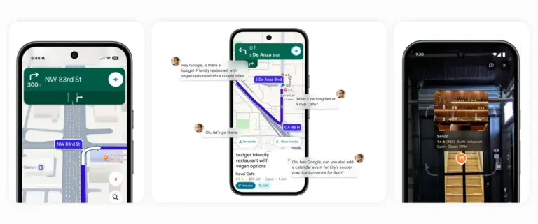 Google Maps adds Gemini AI for smarter voice controls