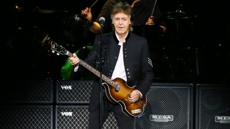 McCartney adds track to silent UK protest vinyl