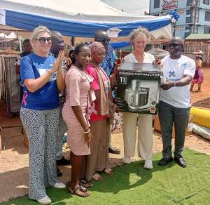 NBU Youth Centre hands over tools to empower Ghanaian youth