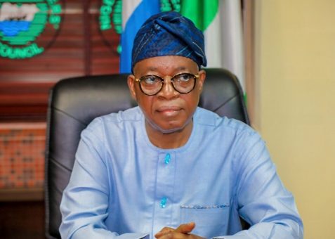 Oyetola hails dockworkers at Lagos event