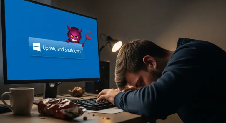 Windows finally fixes decade-old shutdown bug